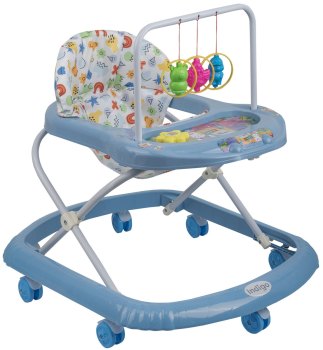 Детские ходунки Indigo Карусельки — синий