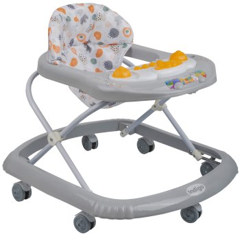 Детские ходунки Indigo Подвески — серый