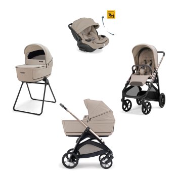 Коляска 3 в 1 Inglesina Aptica (Darwin Recline Evo) — (Vicuna Beige)