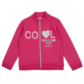 Толстовка Chicco, принт cool, цвет розовый
