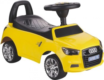 Детская каталка RiverToys Audi JY-Z01A — (желтый)