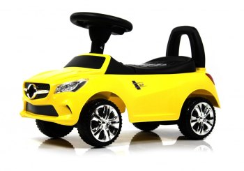 Детская каталка RiverToys Mercedes JY-Z01C — (желтый)