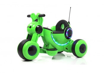 Детский электромотоцикл RiverToys Мoto HL300 — (зеленый)