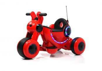Детский электромотоцикл RiverToys Мoto HL300 — (красный)