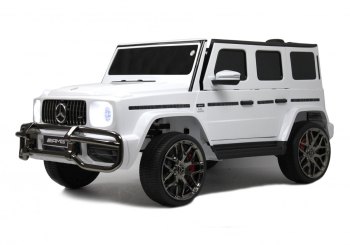 Детский электромобиль RiverToys Mercedes-AMG G63 4WD (S307) — (белый)