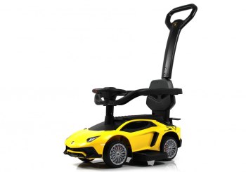 Детский толокар RiverToys M555MM-M — (желтый)