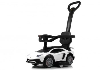 Детский толокар RiverToys M555MM-M — (белый)