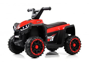 Детский электроквадроцикл RiverToys K004PX — (красный)