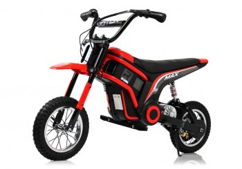 Детский электромотоцикл RiverToys A005AA MOTO — (красный)