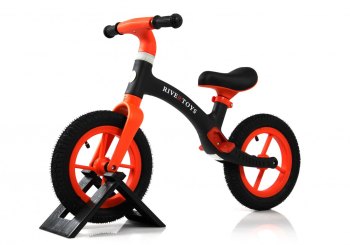 Детский беговел RiverToys HB-001 — (черный)