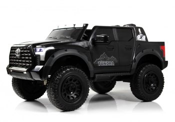 Детский электромобиль RiverToys Toyota Tundra G444GG — (черный)