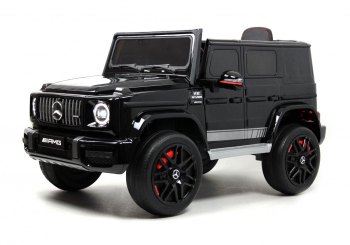 Детский электромобиль RiverToys Mercedes-AMG G63 K999KK — (вишневый глянец)