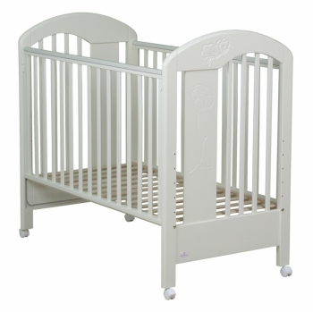 Кровать Fiorellino Fiore 120x60 — Слоновая кость