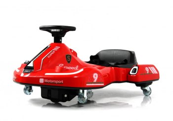 Детский электромобиль RiverToys K009PX — (красный)