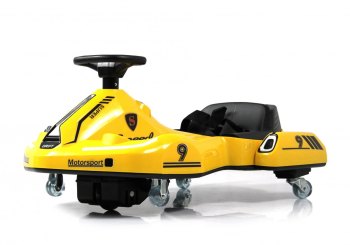 Детский электромобиль RiverToys K009PX — (желтый)