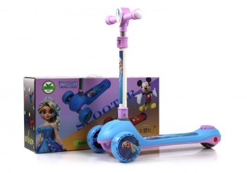 Детский самокат RiverToys HB-105 — (синий)