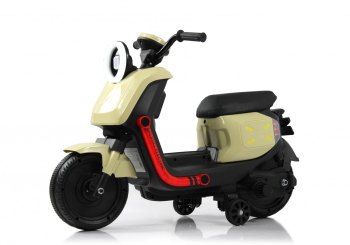 Детский электромобиль RiverToys G888GG — (молочный)