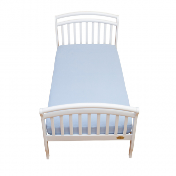 Простыня трикот. натяжная (150-160*70-80) Giovanni — ГОЛУБАЯ