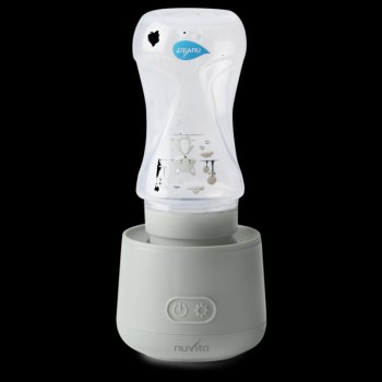 Портативный подогреватель для бутылочек Nuvita Warm'n'Go 1162 — (серый)