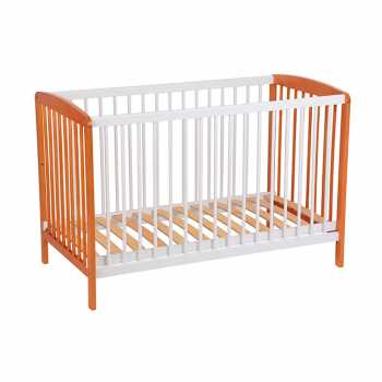 Детская кроватка Polini Simple 101 — Белый/Бук