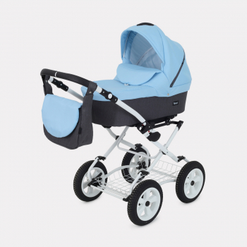 Коляска 2 в 1 RANT DREAM Classic — 09 серый-голубой