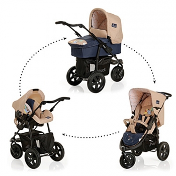 Коляска 3 в 1 Hauck Viper Trioset — pooh charm