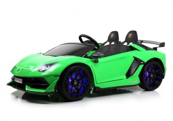 Детский электромобиль RiverToys Lamborghini Aventador SVJ A111MP — (красный)