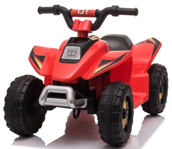 Детский электроквадроцикл RiverToys H001HH — (красный)