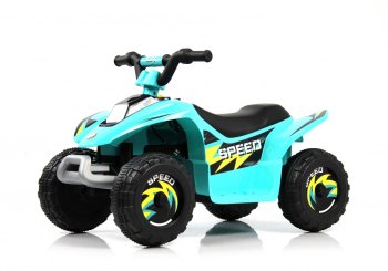 Детский электроквадроцикл RiverToys H001HH — (синий)