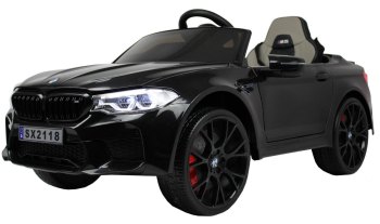 Детский электромобиль RiverToys BMW M5 Competition A555MP — (черный)