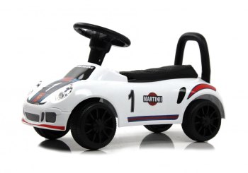 Детский толокар RiverToys F005FF — (белый)