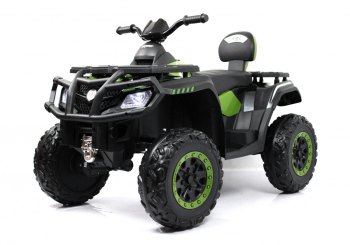 Детский квадроцикл RiverToys T001TT 4WD — (зеленый)