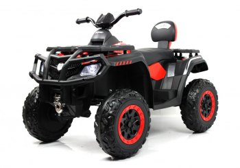 Детский квадроцикл RiverToys T001TT 4WD — (красный)