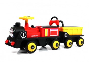 Детский электромобиль RiverToys K008AM — (красный)