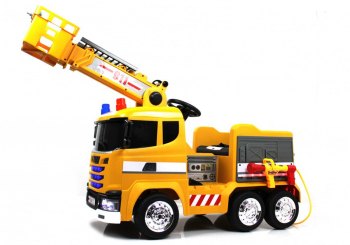 Детский электромобиль RiverToys G001GG — (жёлтый)