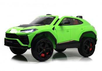 Детский электромобиль RiverToys Lamborghini Urus E777EE — (зеленый)