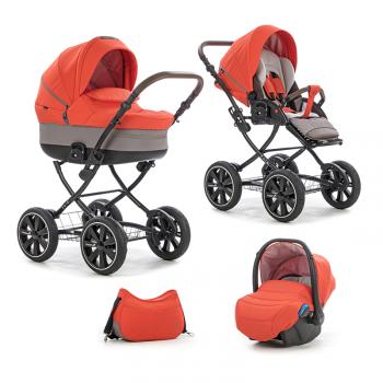 Коляска 3 в 1 Noordi Sole Classic — Orange Red 862/1
