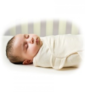 Конверт для пеленания Summer Infant SWADDLEME ORGANIC — кремовый