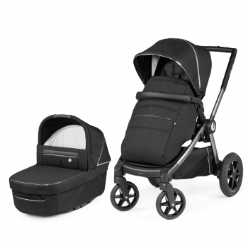 Коляска 2 в 1 Peg Perego GT4 — Black Shine