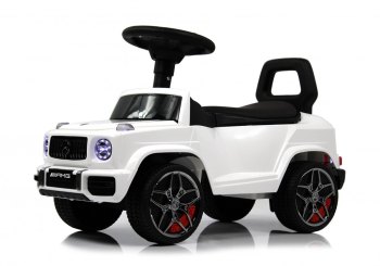 Детский толокар RiverToys Mercedes-Benz G63 Z001ZZ-D — (белый бриллиант)