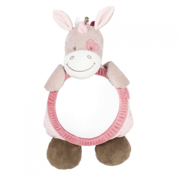 Зеркало для контроля за ребенком Nattou Mirror for car — Nina, Jade Lili Единорог 987363