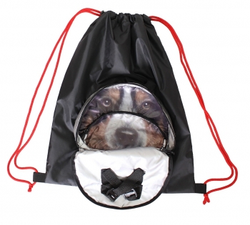 Мешок-рюкзак складной Y-SCOO RT на самокат и велосипед — Собака