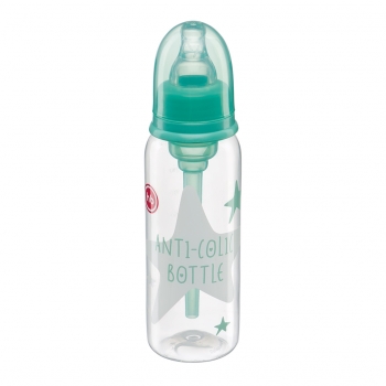 Бутылочка антиколиковая с силиконовой соской Happy Baby 250 мл.