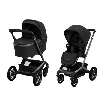 Коляска 2 в 1 Maxi-Cosi Fame — (Twillic Black)