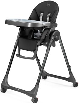 Стульчик для кормления Peg Perego Prima Pappa Follow Me — (True Black)