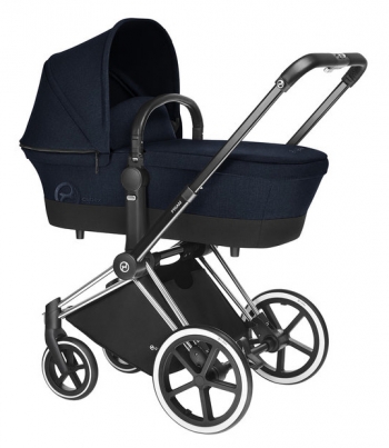 Коляска для новорожденных Cybex Priam (шасси All Terrain Matt Black) — Midnight Blue