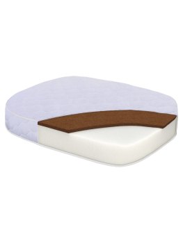 Матрас в кроватку Sweet Baby COCOS Comfort Palermo Lucia 84х59х10 — (белый)