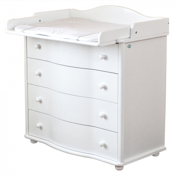 Пеленальный комод Красная звезда (Можга) С 566 — Белый