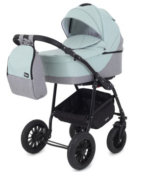 Детская коляска Rant Siena New 2 в 1 — (10 серый-ментоловый)
