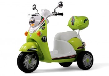 Детский электромобиль RiverToys Z444ZZ — (зеленый)